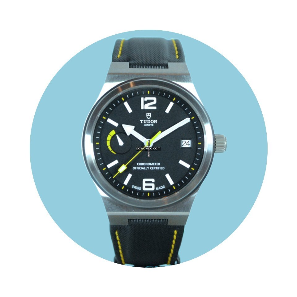 Tudor North Flag schwarz Lederband -NEU ...