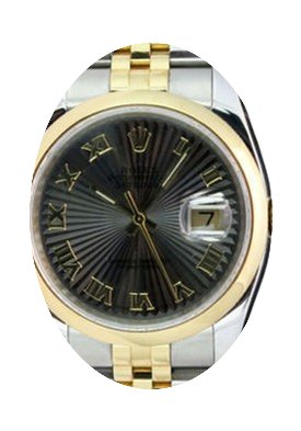 Rolex Datejust 36 116203-GRSRDJ Grey Sun...