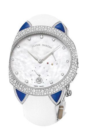 Ulysse Nardin Jade 18K White Gold Ladies...