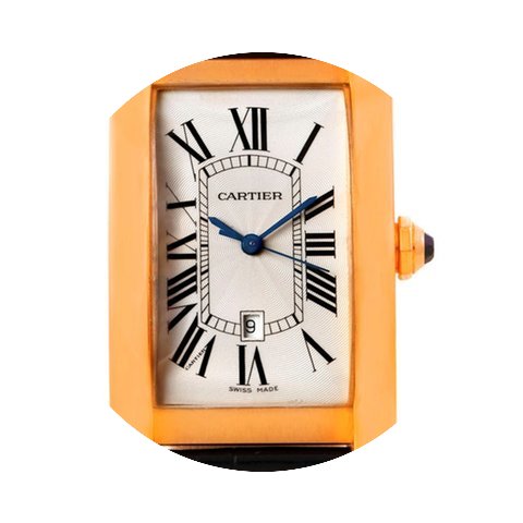 Cartier Tank Americaine Large 18k Rose G...