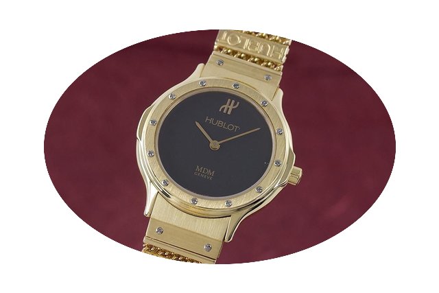 Hublot Lady Mdm 18k (0,750) Gold Damenuh...