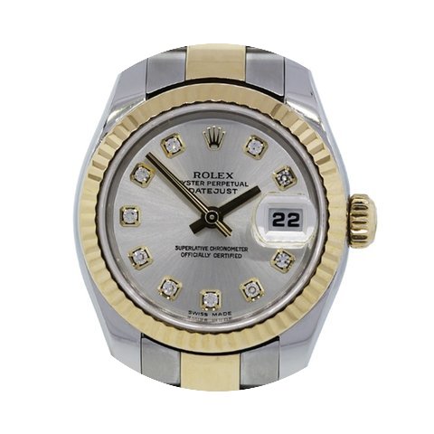 Rolex Datejust 179173 Ladies Two Tone Fa...