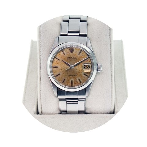Rolex Stainless Steel Precision 6466 Mid...