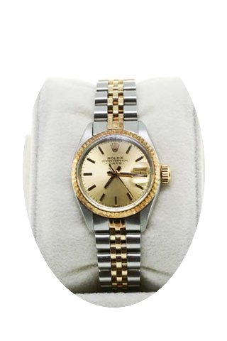 Rolex Date 6917 Ladies Two Tone Watch...