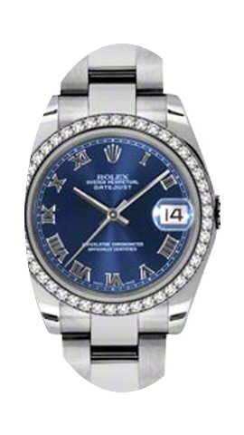 Rolex Datejust Ladies Midsize 178384-BLU...
