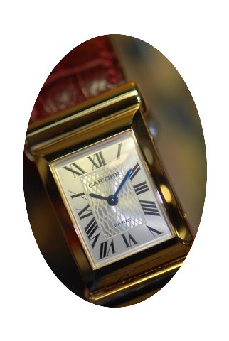 Cartier Curved 18kyg 150th Years Anniver...