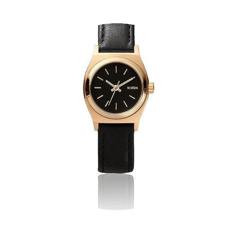 Nixon The Small Time Teller Leather Blac...
