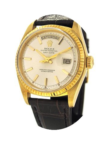 Rolex Oyster Perpetual 18K Gold Day-Date...