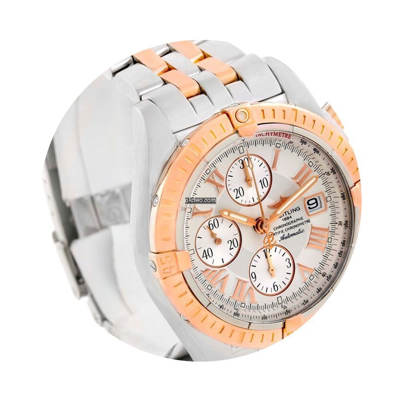 Breitling Chronomat Evolution ad: $5,990...
