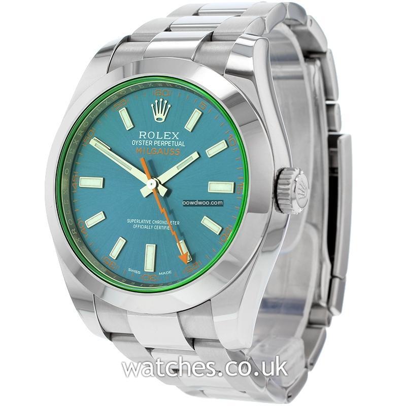 Rolex Milgauss Z Blue Dial Watch - 11640...