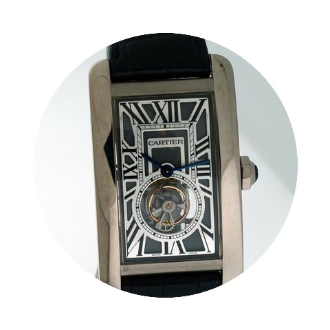 Cartier Tank Americaine Flying Tourbillo...