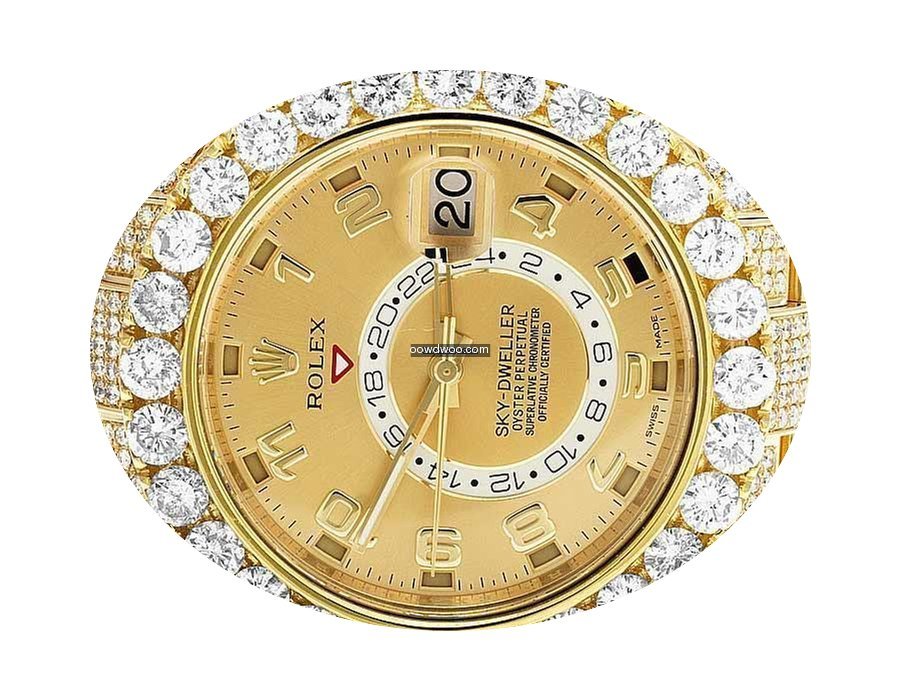 Rolex Mens 18K Yellow Gold 326938 Rolex ...