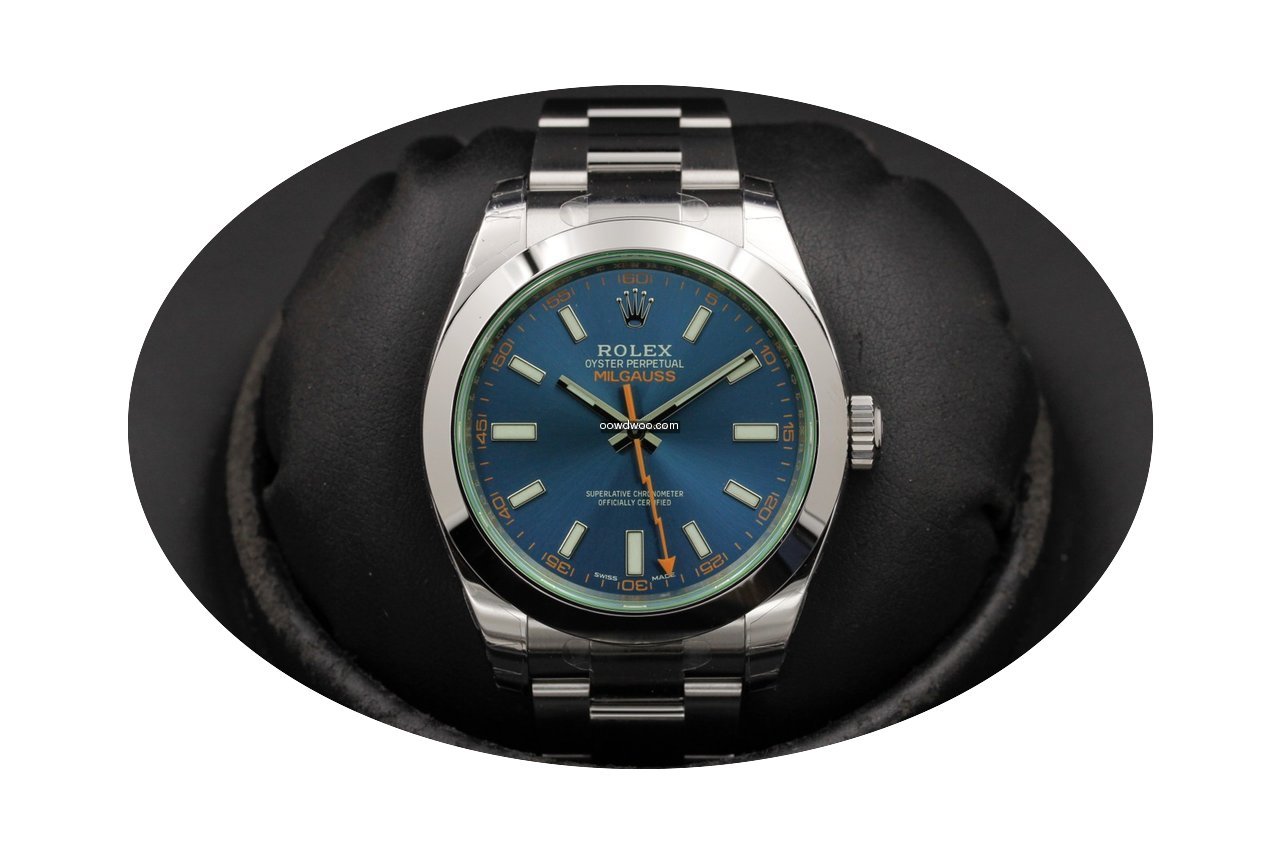 Rolex Milgauss 116400 Stainless Steel...