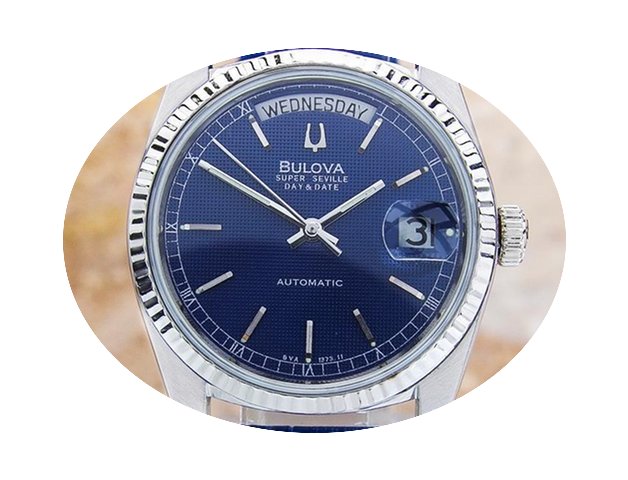 Bulova Super Seville Rare Vintage Mens D...