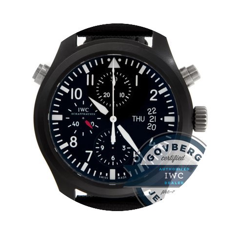 IWC Ceramic Pilot Double Chronograph Lim...