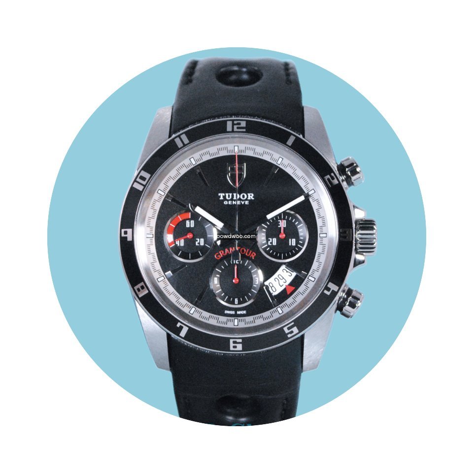 Tudor Grantour Chrono Lederarmband -Neu-...