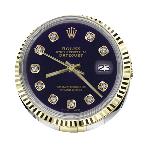 Rolex Ladies Rolex 31mm Datejust2tone Pu...