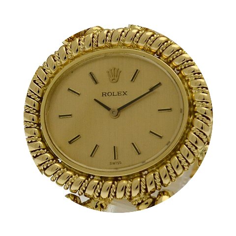 Rolex Schmuckuhr 18K.Gold...