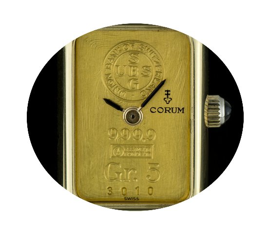Corum 18k Yellow Gold 5 Grams 999.9 Quar...