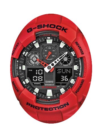 Casio G-Shock GA-100B-4AER Analog-Digita...