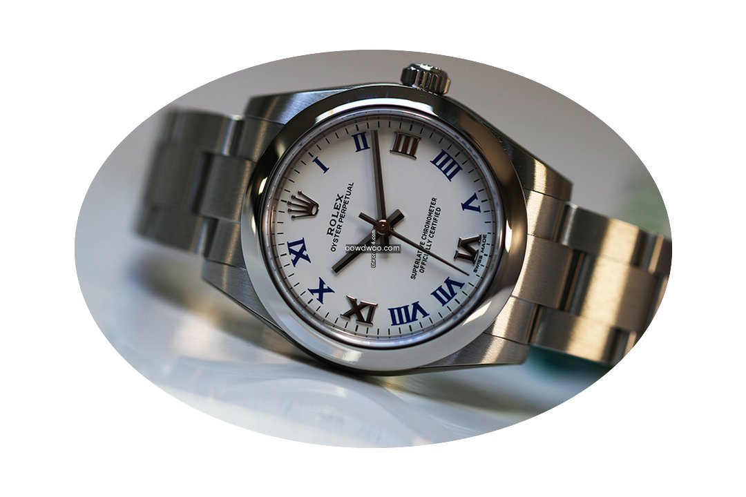 Rolex Oyster Perpetual 177200 white dial...