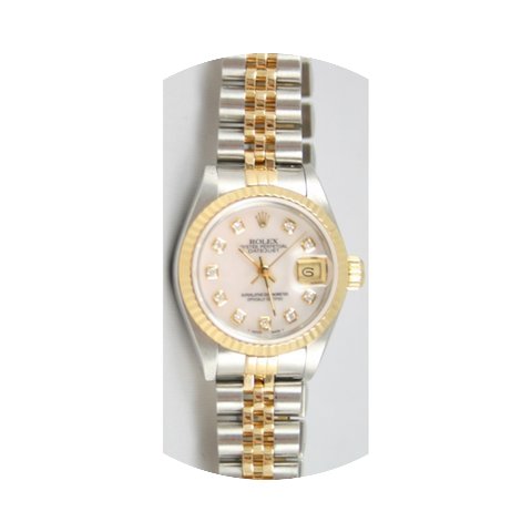 Rolex Datejust Lady's Steel and 18K Gold...