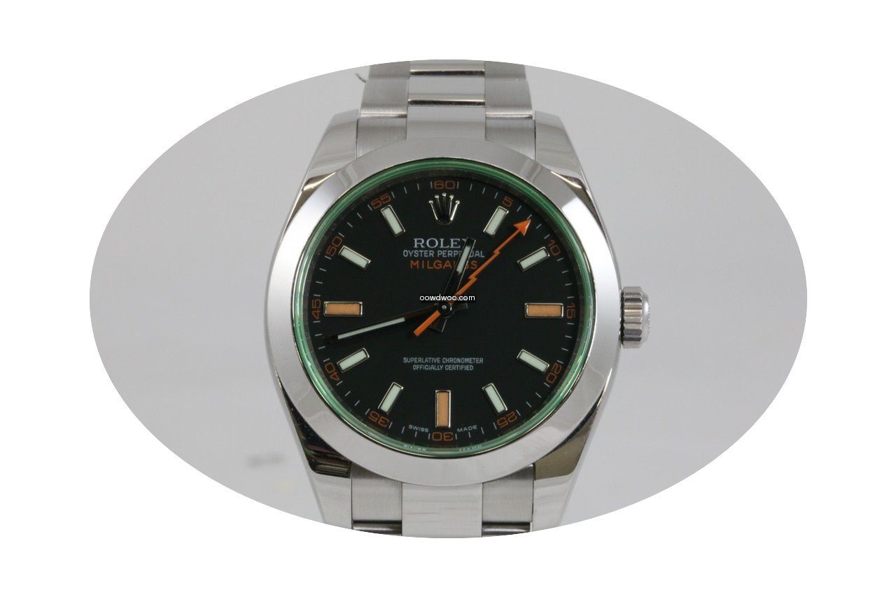 Rolex Milgauss 116400GV Box & Papers   S...