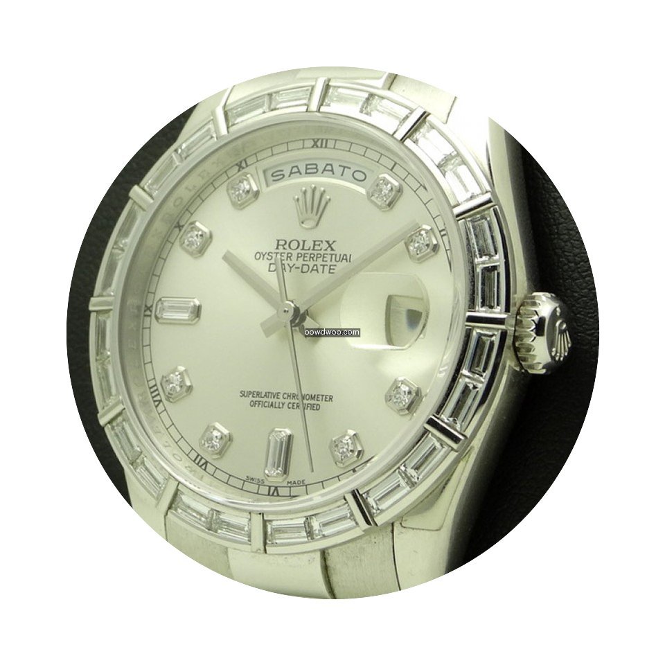 Rolex | Day Date Platinum, ref.118366, B...