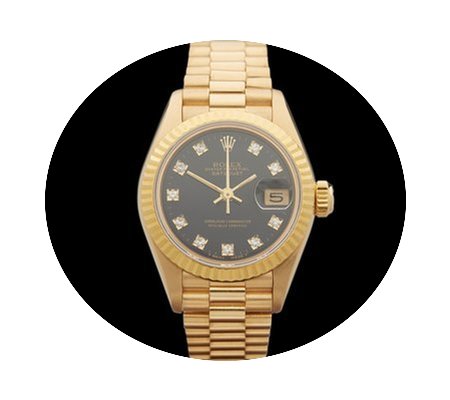 Rolex Datejust Diamond Dial 18k Yellow G...