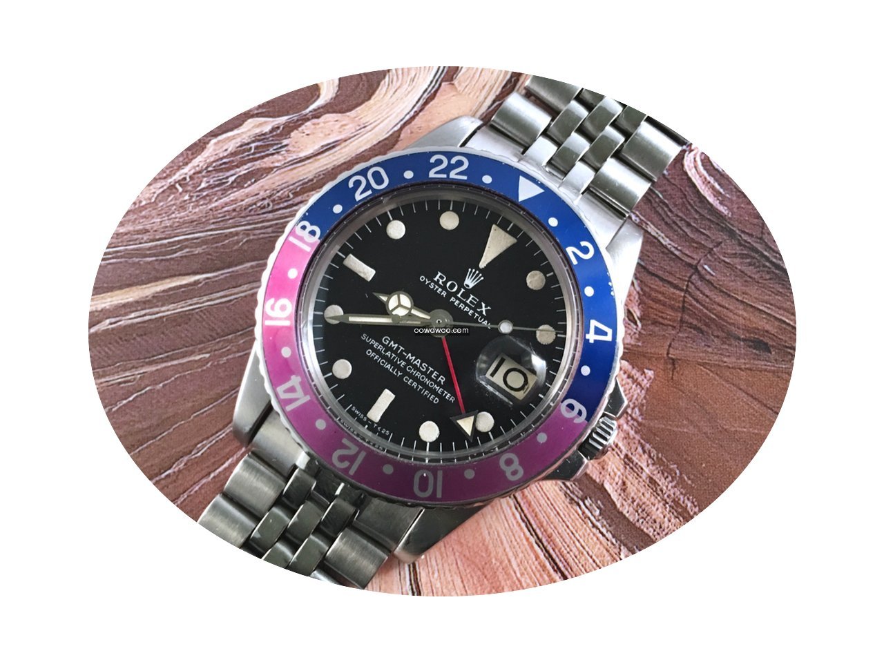 Rolex GMT-Master 1675 Fucsia LongE...