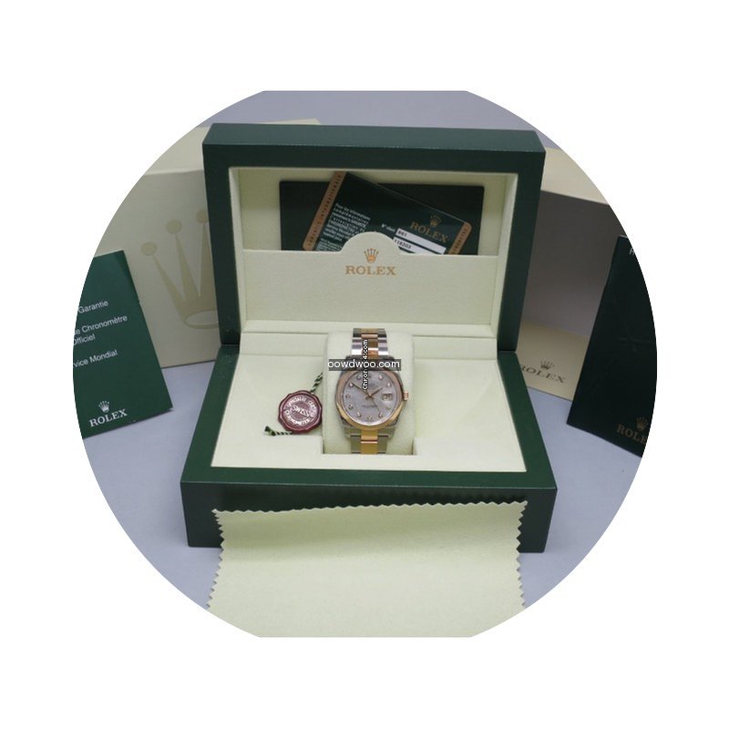 Rolex Call Now gem Datejust MOP Oyster 1...