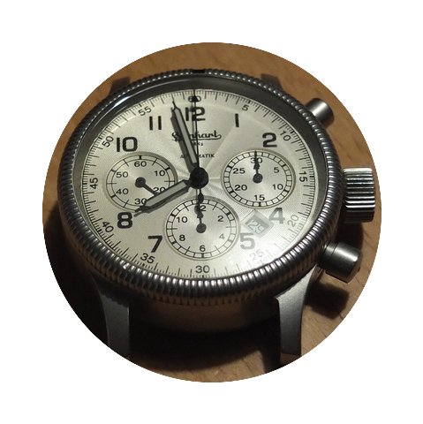 Hanhart Chronograph Stalh Automatik...