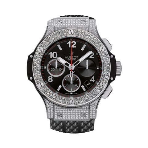 Hublot Big Bang Steel Pave...