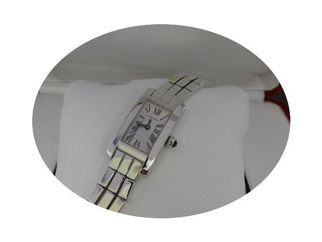 Cartier Tank Lanieres White Gold...