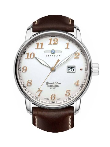 Zeppelin 7652-4 Herren Swiss Movt. Autom...