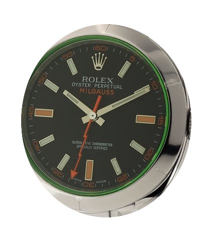 Rolex Milgauss Stainless Steel Black Dia...