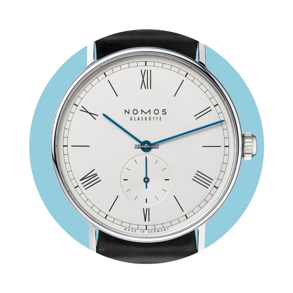 Nomos Glashütte Ludwig 38 Edelstahlbode...