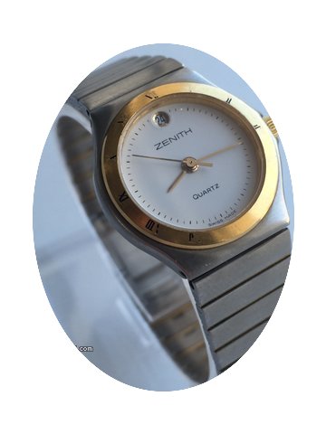 Zenith lady Quarz - Stahl/Gold - Neuer S...