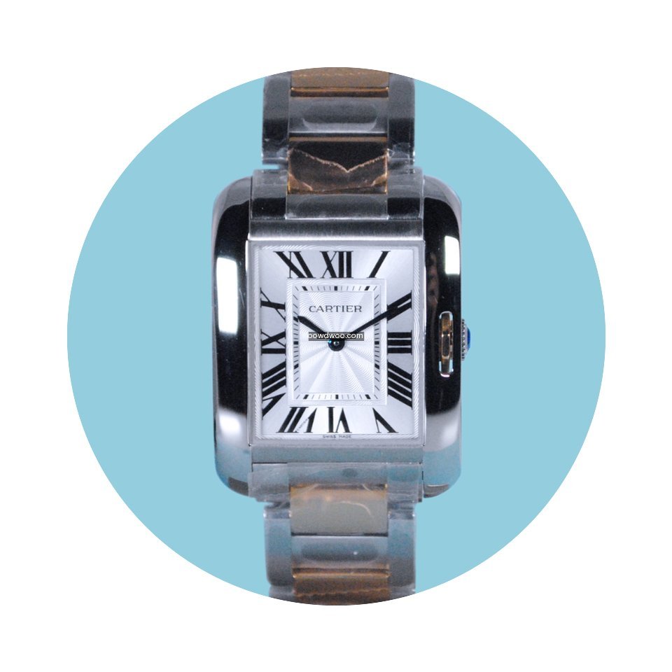 Cartier TANK ANGLAISE Stahl/Rotgold -Neu...