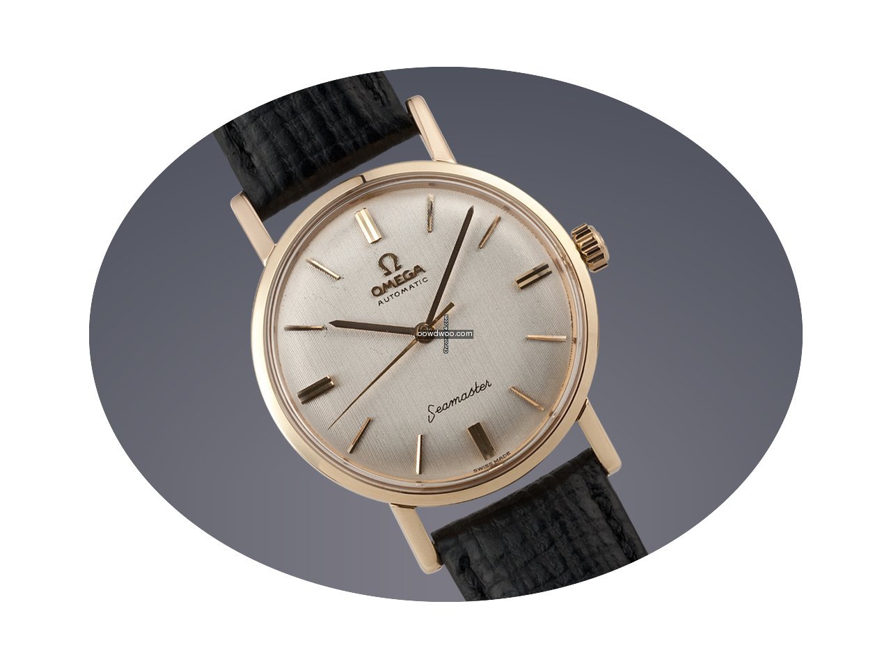 Omega Seamaster 18ct yellow gold automat...
