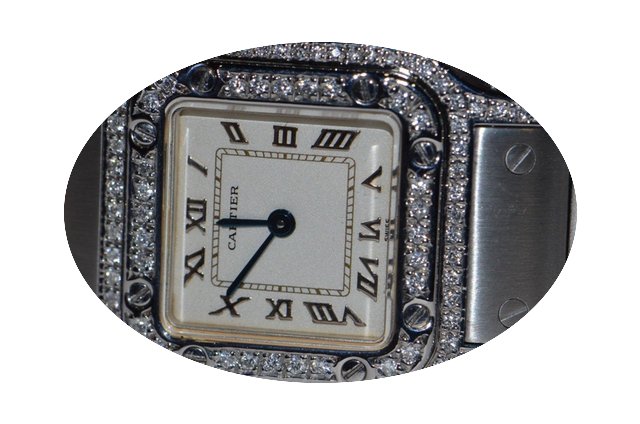 Cartier Santos Diamonds...