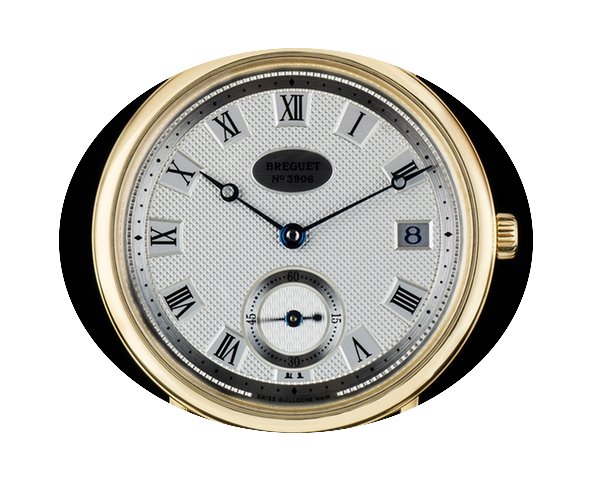 Breguet 18k Yellow Gold Silver Dial Clas...