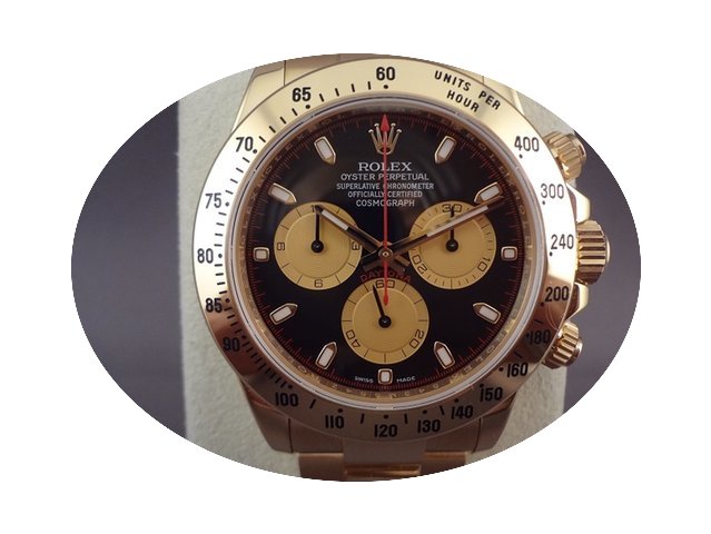 Rolex Daytona Yellow gold 116528 Newman...