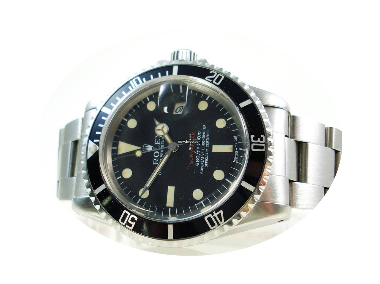 Rolex Red Submariner date 1680 B&P Mark ...