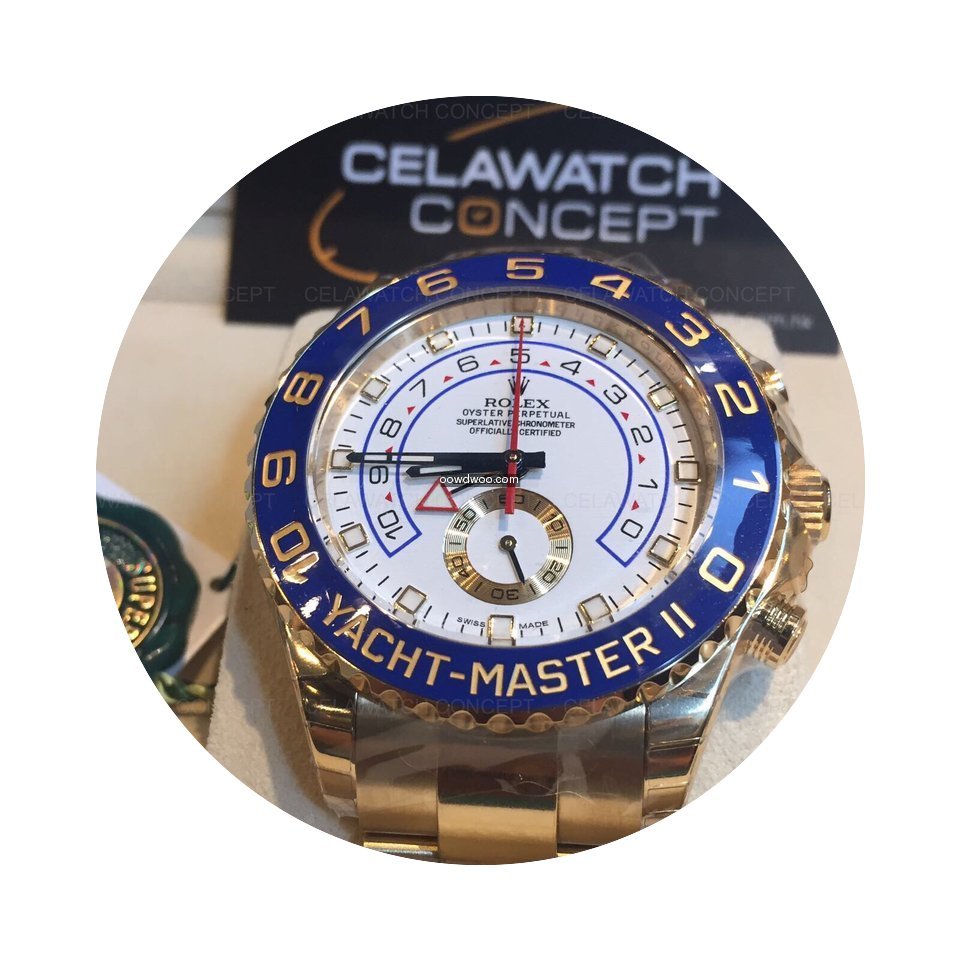 Rolex Yacht-Master II Yellow Gold 44mm...