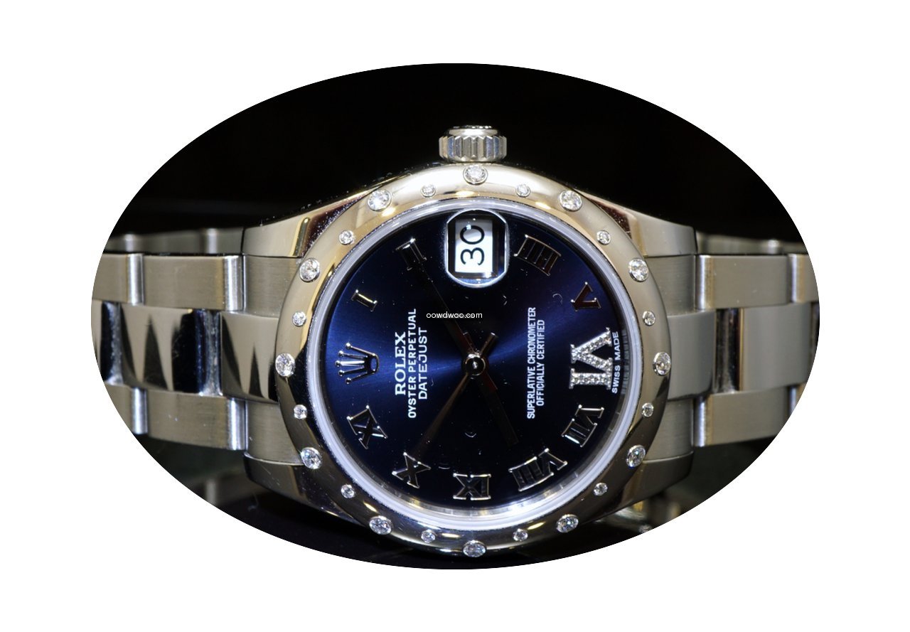 Rolex 2012 Datejust 31mm, 178344, Diamon...