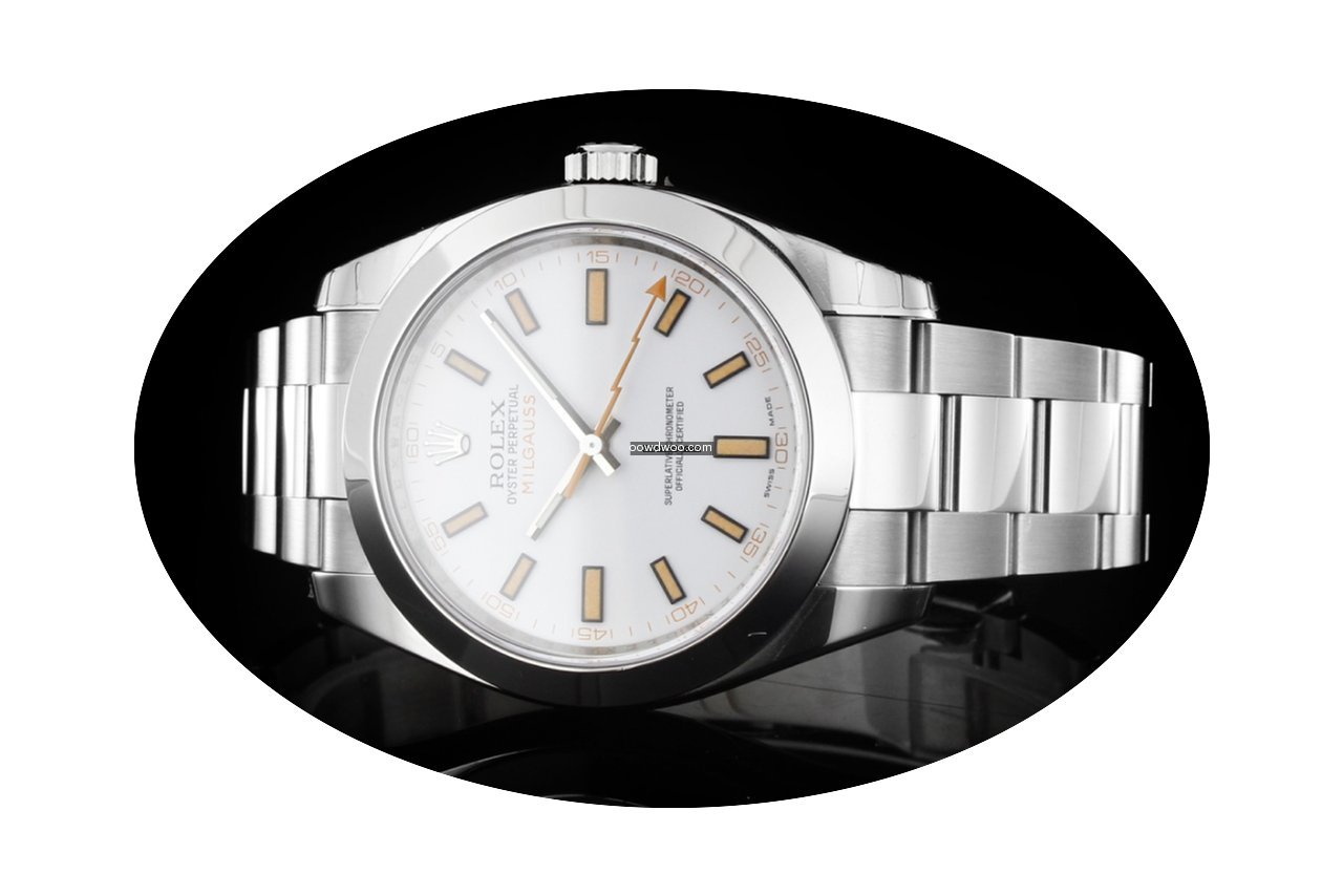 Rolex Milgauss (40mm) Ref.: 116400 mit W...