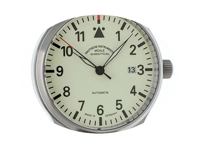 Mühle Glashütte Terrasport II Stahl Au...