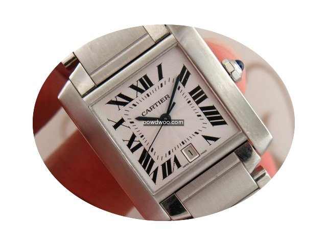 Cartier Francaise Ref. 2302 Tank Large A...