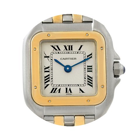 Cartier Panthere Ladies Steel 18k Yellow...